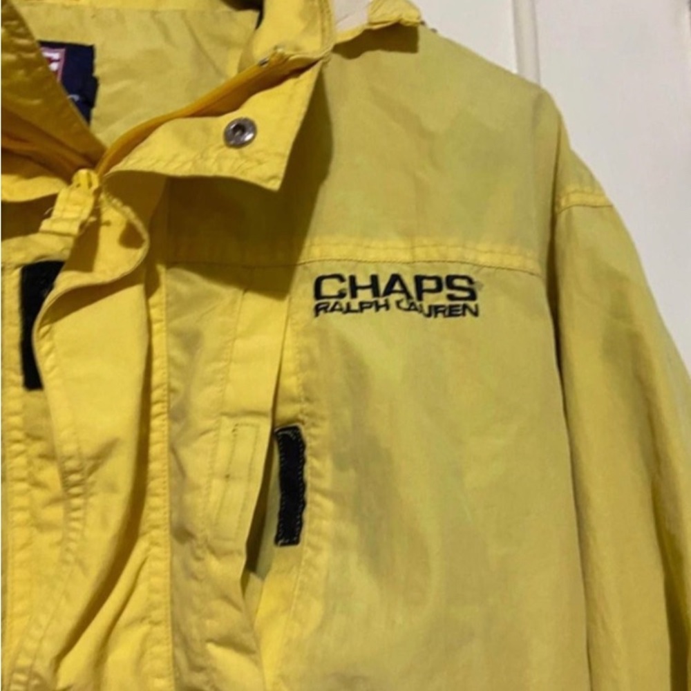 Chaps Ralph Lauren Vintage men’s Windbreaker Jacket Large‎ - Picture 5 of 10